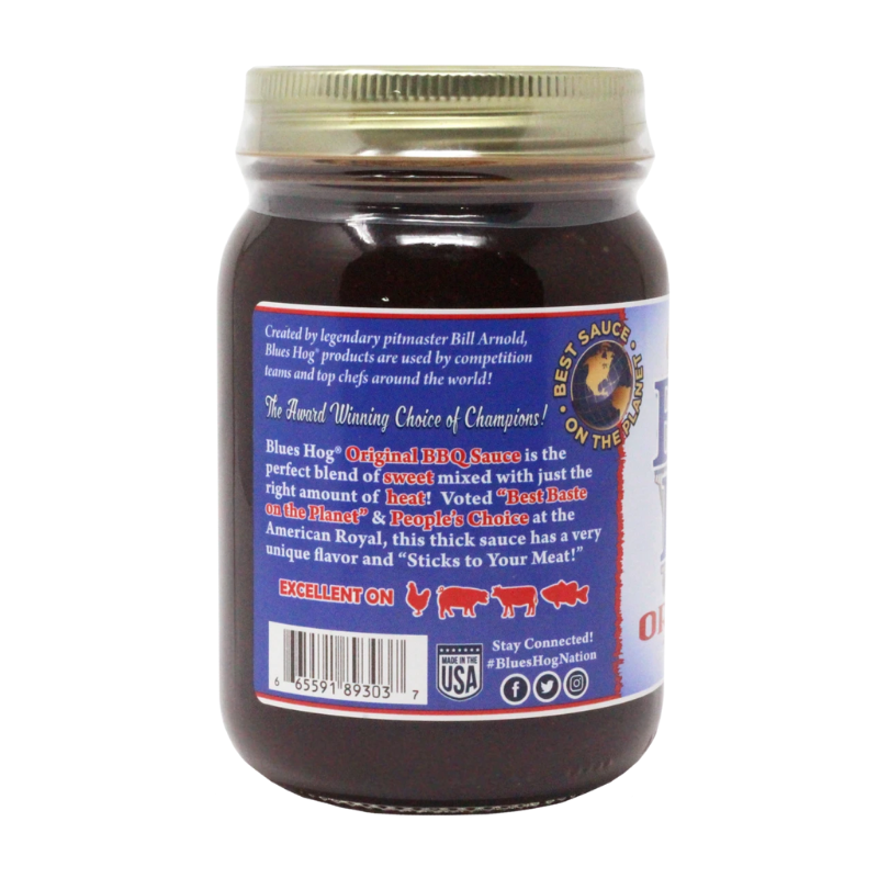 Blues Hog Original BBQ Sauce 591ml Gluten Free