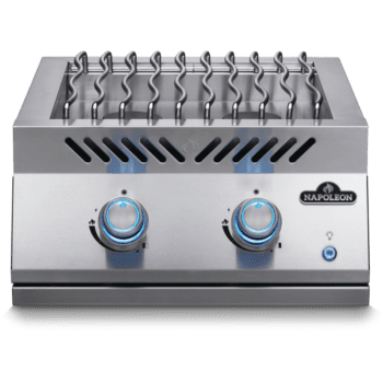Built-In 700 Series 18" Dual Range Top Burner with Stainless Steel Cover