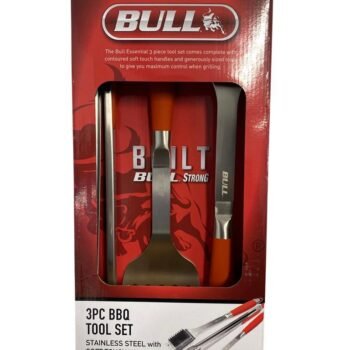Bull Soft Grip 3pc BBQ Toolset