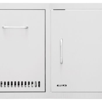 Bull 76cm Door/Propane Drawer Combo: Stainless Steel