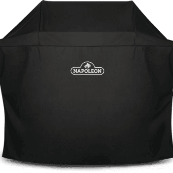 Napoleon Freestyle with folded-up Site Table Cover