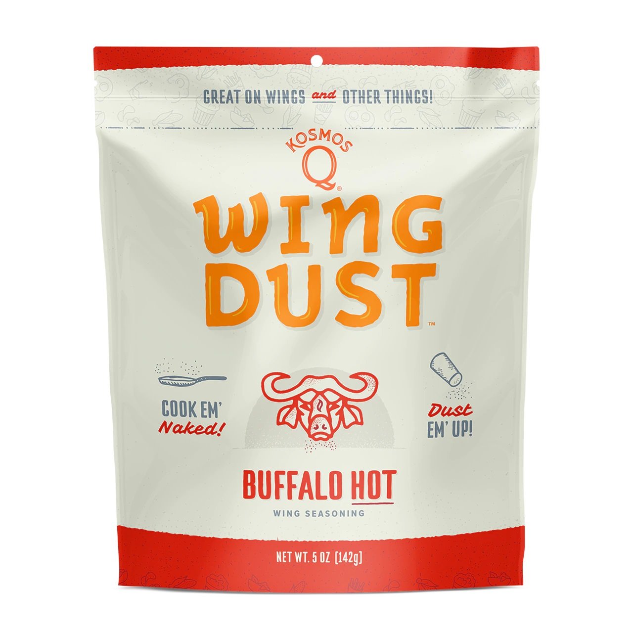 Kosmo's Q Buffalo HOT Wing seasoning 5oz