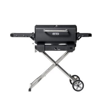 Portable Charcoal BBQ and Smoker w/Cart