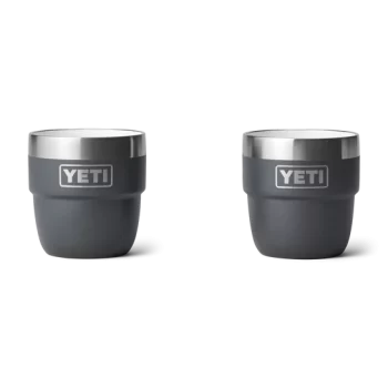 Rambler 4oz ( 118ml ) stackable cups ( set of 2 ) - Charcoal