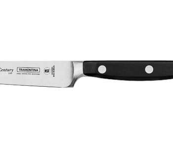 Tramontina Century Vegetable and Fruit Knife with Stainless Steel Blade and 3" Polycarbonate and Fiberglass Handle