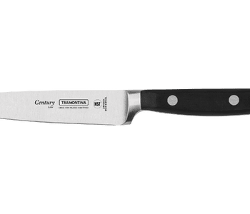 Tramontina Century Vegetable and Fruit Knife with Stainless Steel Blade and 4" Polycarbonate and Fiberglass Handle