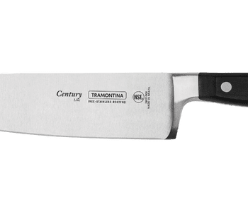 Tramontina Century Chef Knife with stainless steel blade and 8" polycarbonate and fiberglass handle