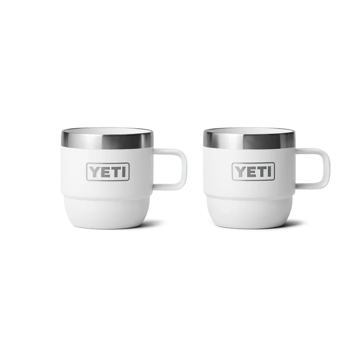 Rambler 6oz ( 177ml ) stackable cups ( set of 2 ) - White