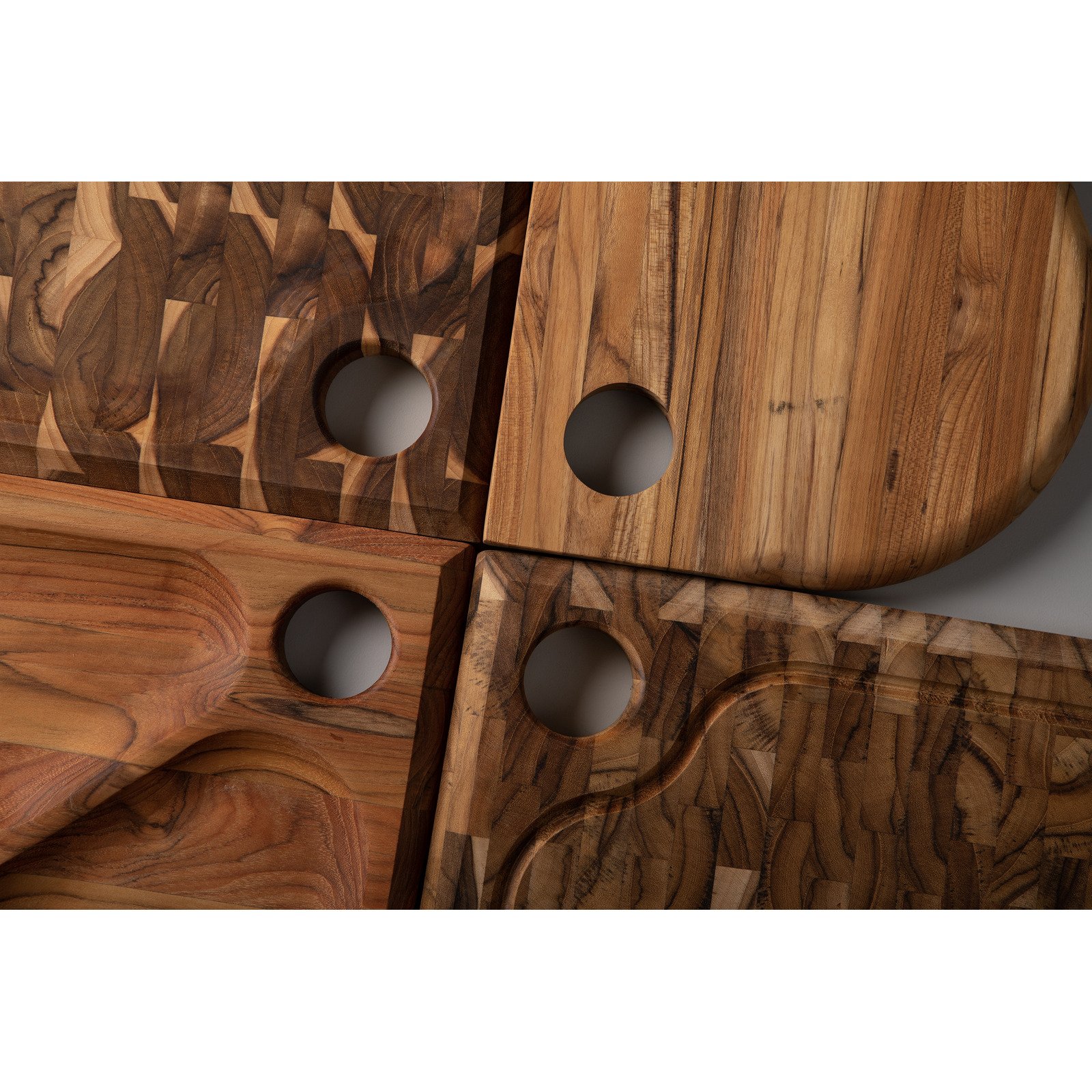 Tramontina Fol?um Snack Board in FSC Teak Wood with Oil Finish