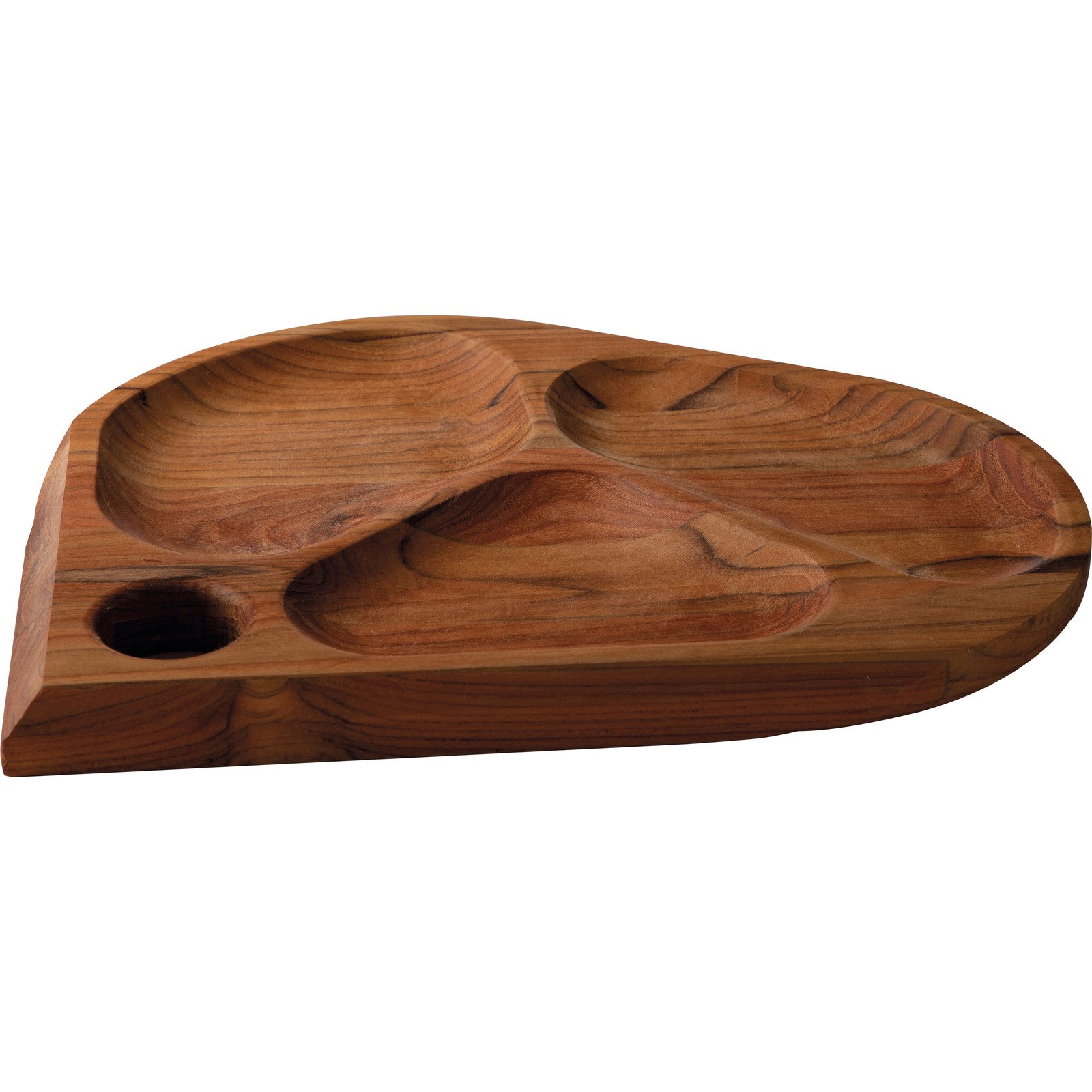 Tramontina Fol?um Snack Board in FSC Teak Wood with Oil Finish