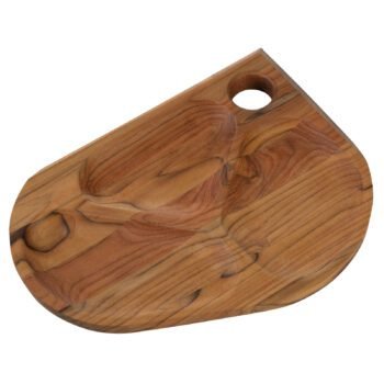 Tramontina Fol?um Snack Board in FSC Teak Wood with Oil Finish