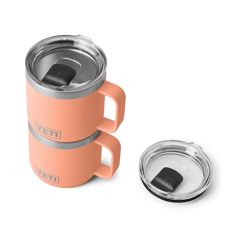 Rambler 14oz (414ml) Stackable Mug - Lowcounty Peach