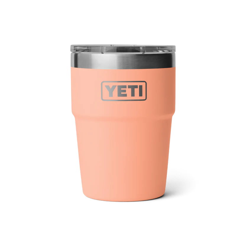 Rambler 16 oz (475 ml) Stackable Cup - Lowcountry Peach