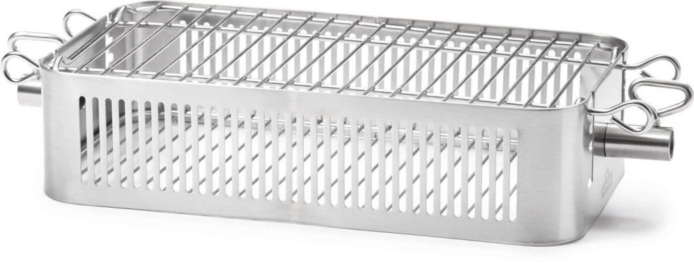 Napoleon Adjustable Stainless Steel Rotisserie Basket