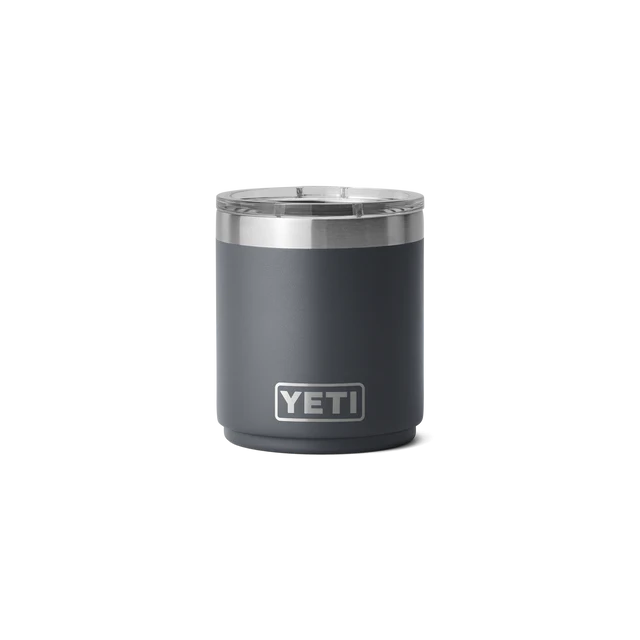 Rambler 10 Oz ( 295 ml ) Stackable LowBall - Charcoal