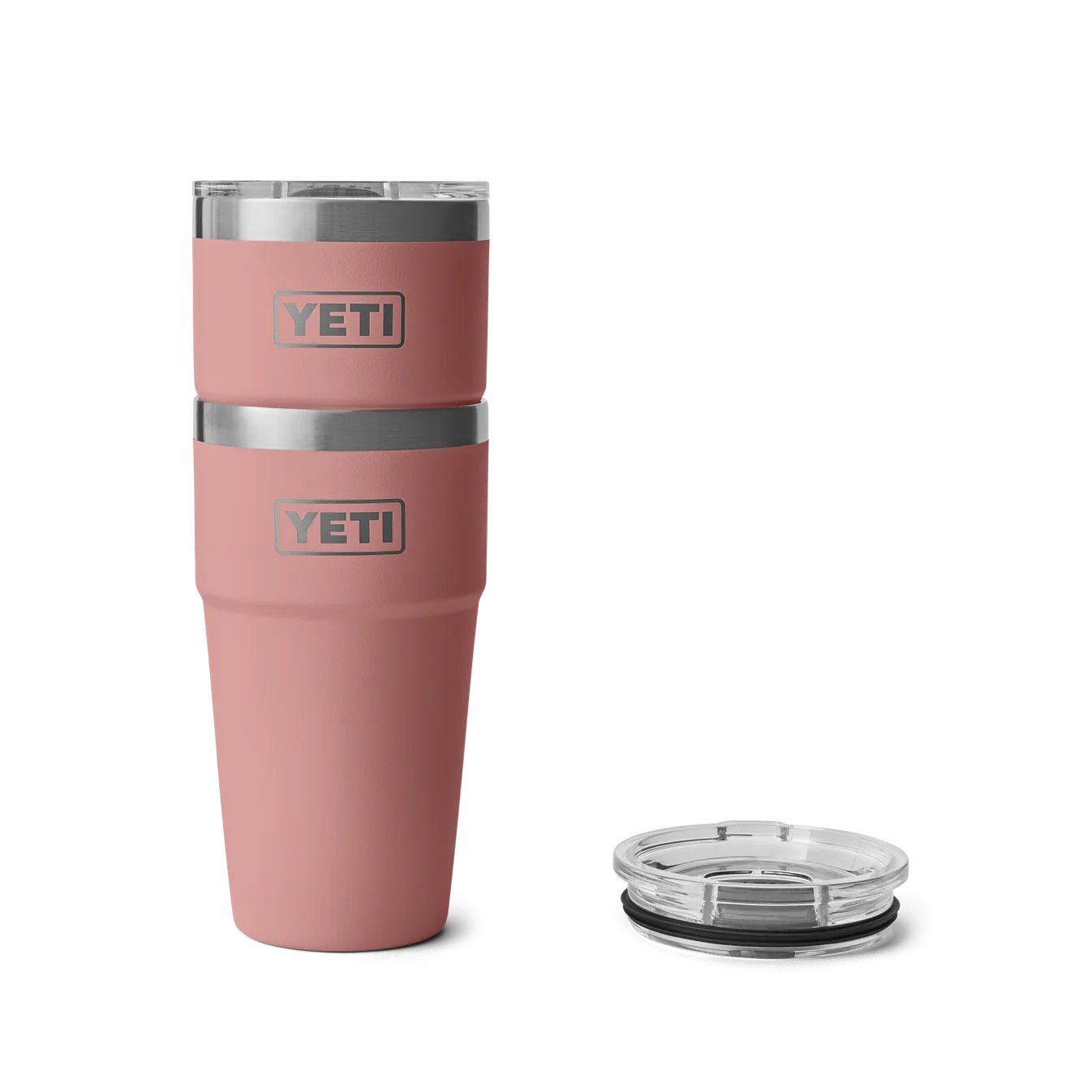 Rambler 20oz (591ml) Stackable Cup - Sandstone Pink