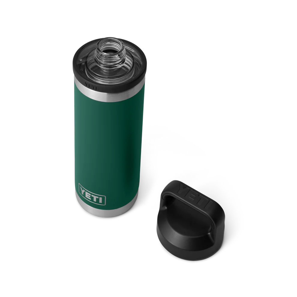Rambler 18oz (532ml) Bottle With Chug Cap - Black Forest Green