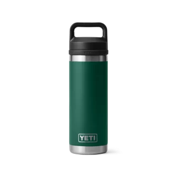 Rambler 18oz (532ml) Bottle With Chug Cap - Black Forest Green