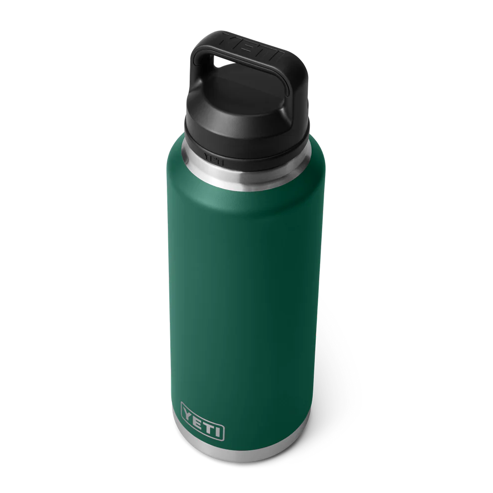 Rambler 46 Oz ( 1.4 L ) Bottle With Chug Cap - Black Forest Green