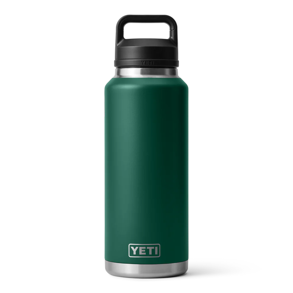 Rambler 46 Oz ( 1.4 L ) Bottle With Chug Cap - Black Forest Green