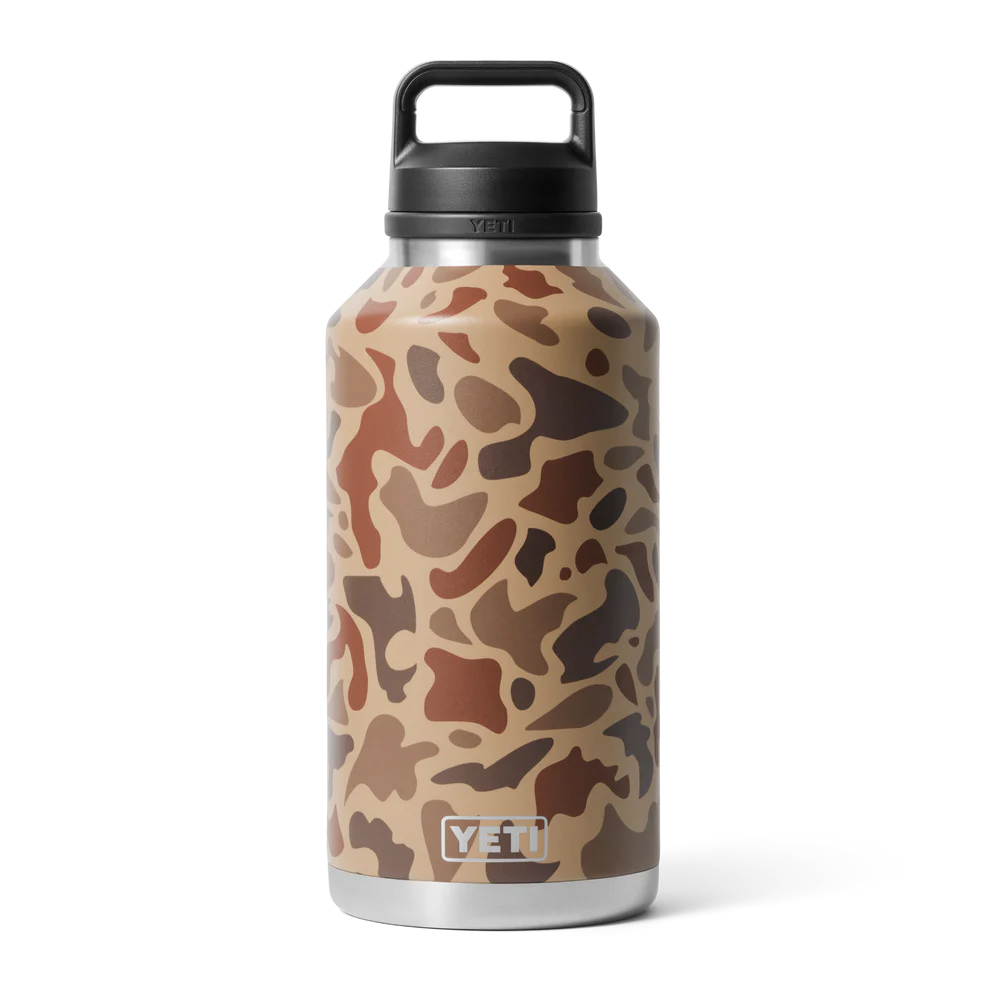 Rambler 64 Oz ( 1.9 L ) Bottle With Chug Cap - Wetlands Camo