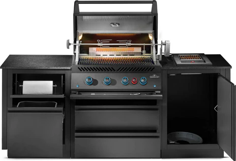 Napoleon OASIS 105 Outdoor Kitchen, Built In 700 Series 32" ( Phantom Black Matt )