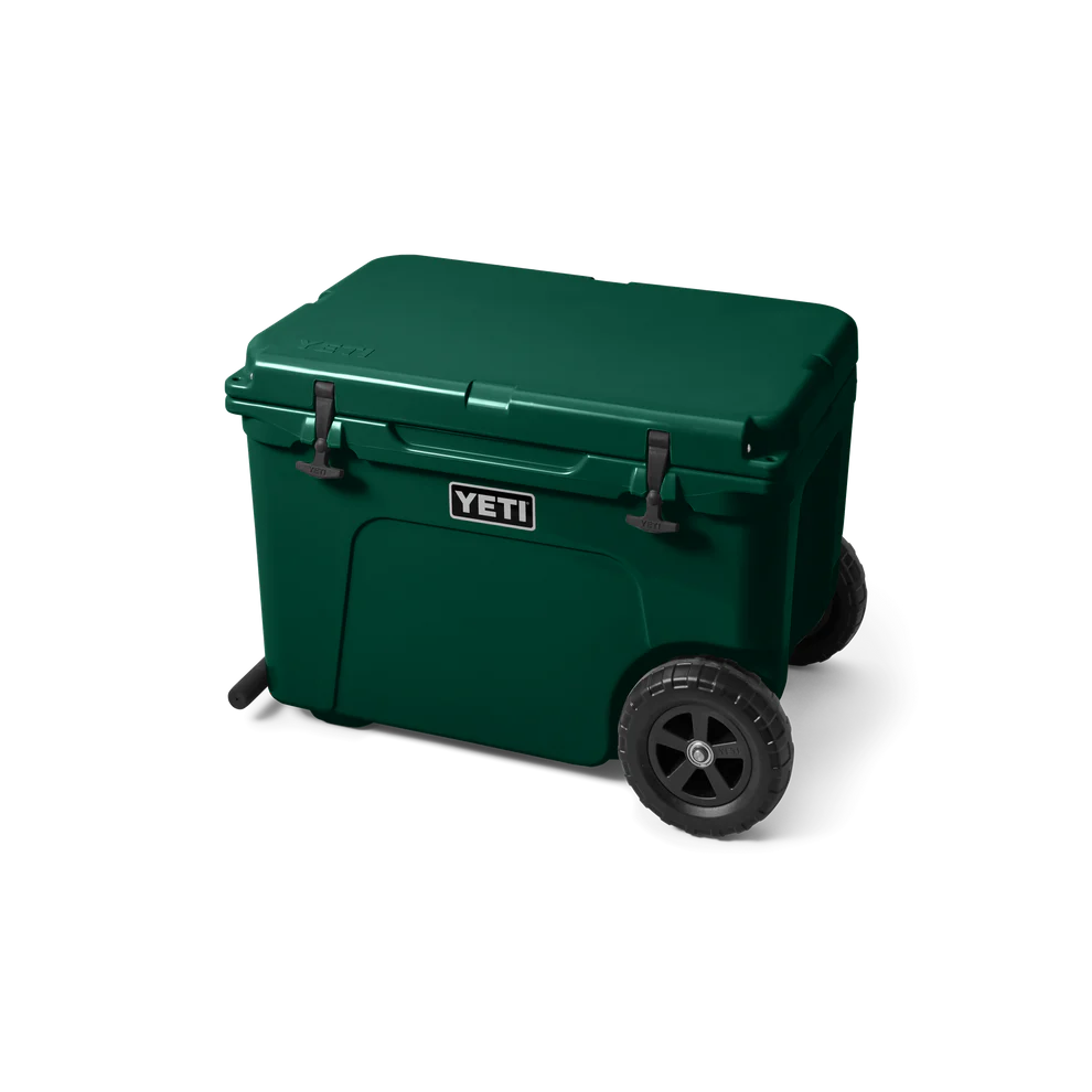 Tundra Haul Wheeled Cool Box - Black Forest Green