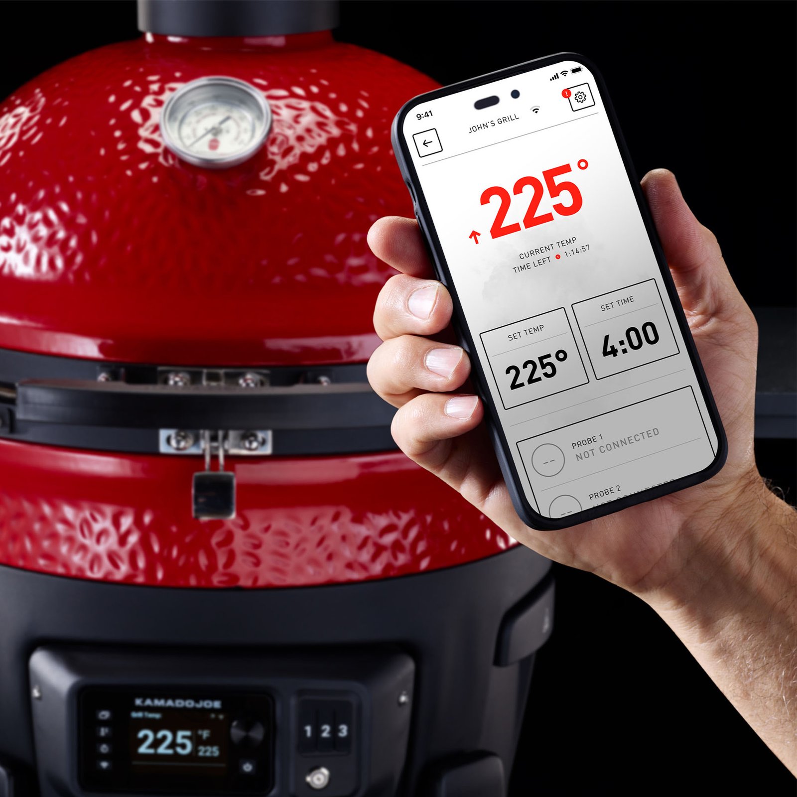 Big Joe Konnected Joe Digital Charcoal Grill and Smoker