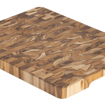 Tramontina Cubus Cutting Board with Handle for Barbecue, Tramontina, Teak FSC Wood with Mineral Oil Finish, 40x30 cm