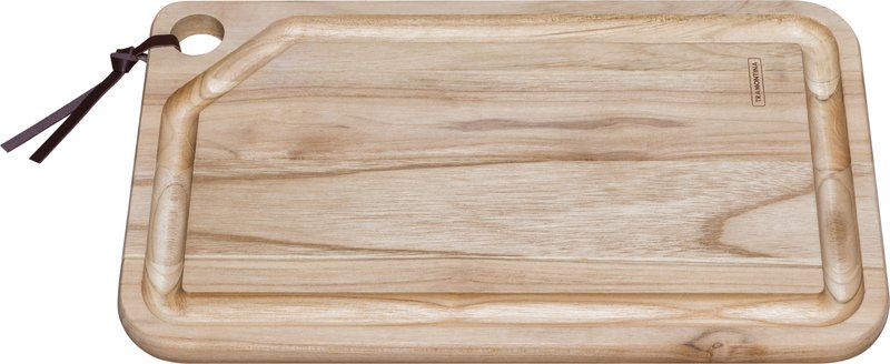 Tramontina Rectangular Cutting Board for Barbecue in Mixed Wood with Natural Finish 34x23.3 cm
