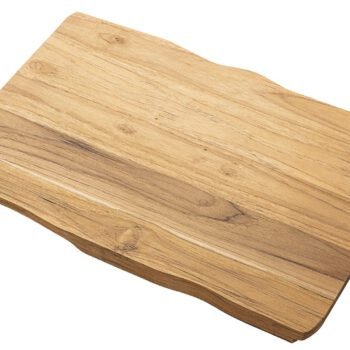 Tramontina Savia Large Rectangular Cutting Board in FSC Teak Wood, 49 cm
