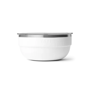 Rambler Large Insulated Bowl With Lid White