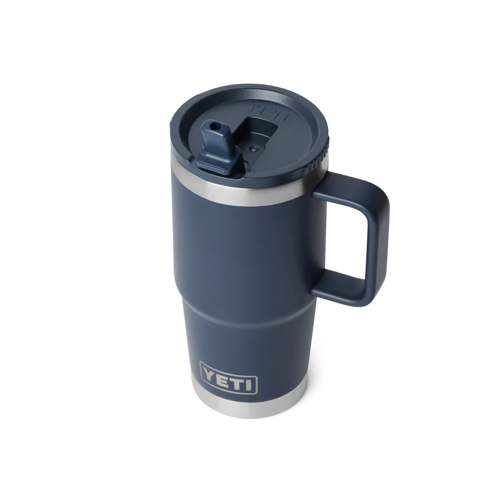 Rambler 20oz Travel Straw Mug (591ml) Navy Blue