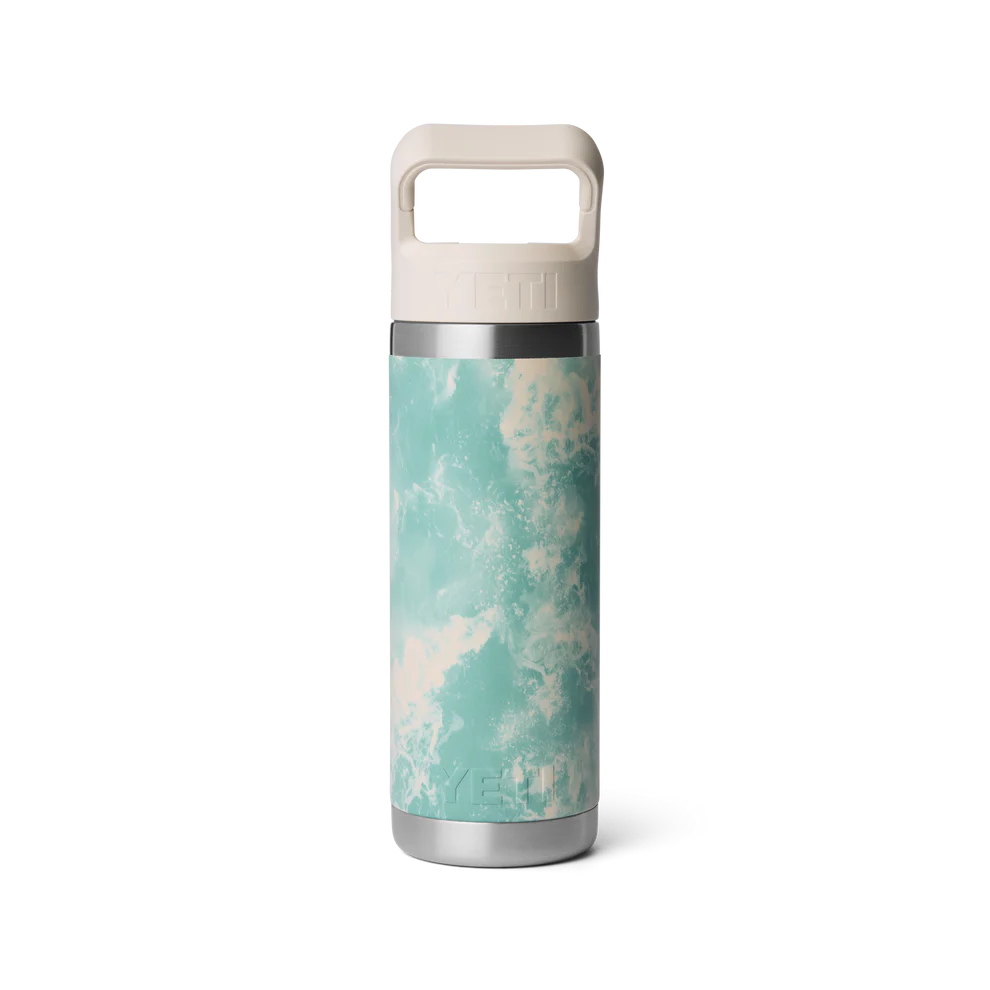 Rambler 18oz (532ml) Bottle With Straw Cap - Sea View