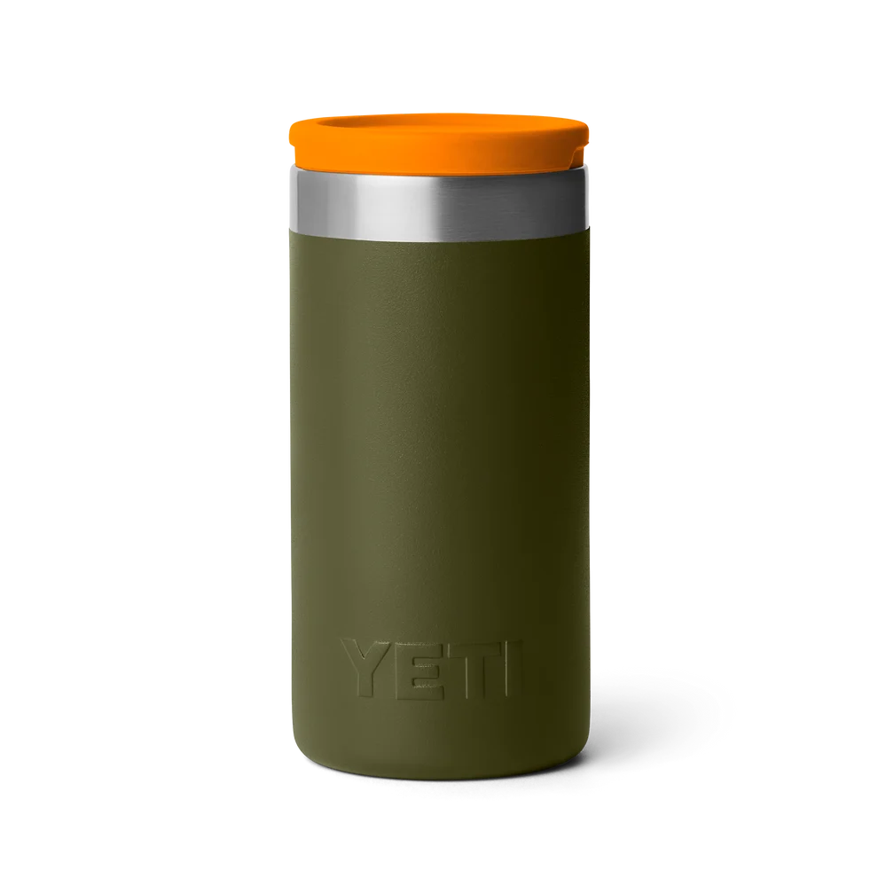 Shot Glasses With Carrying Case  Olive/King Crab Orange