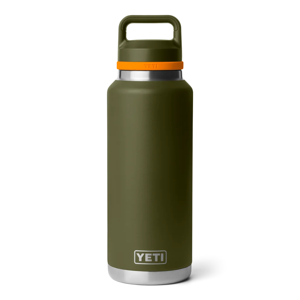 Rambler 46 Oz ( 1.4 L ) Bottle With Chug Cap –  Olive/King Crab Orange